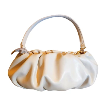 Bézs színű buggyos női táska