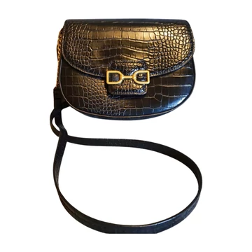 H&M fekete bőrhatású női táska