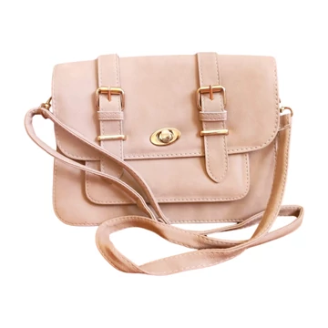 Bézs színű női válltáska