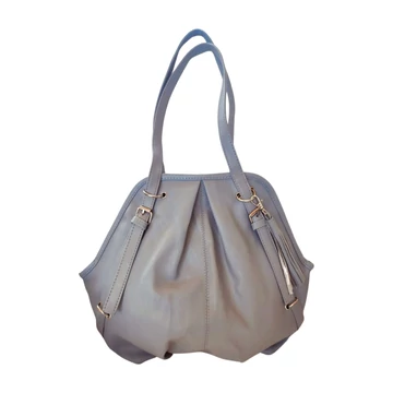 Világoskék női válltáska