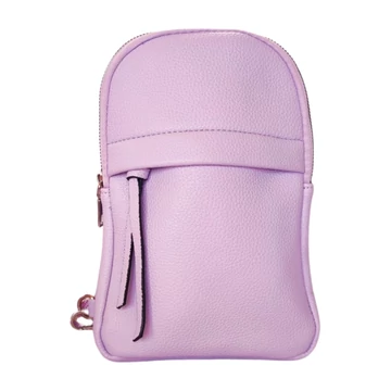 Lila kisméretű crossbody táska