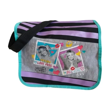 Disney Violetta fekete és lila válltáska