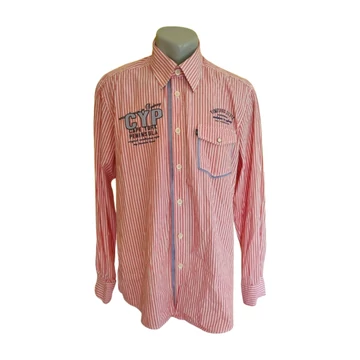 Engbers rózsaszín csíkos férfi ing (méret: L)