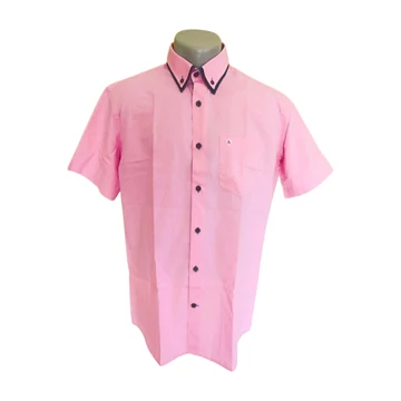 Armas rózsaszín rövid ujjú férfi ing (méret: M)