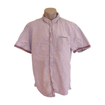 S.Oliver világoskék férfi rövid ujjú farmer ing (méret: XL)