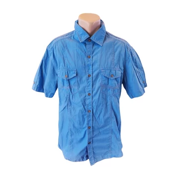 Esprit kék rövid ujjú férfi ing