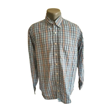 Gilberto kék kockás férfi ing (méret: L)