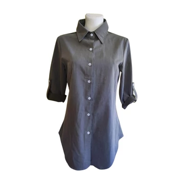 Shein szürke női blúz