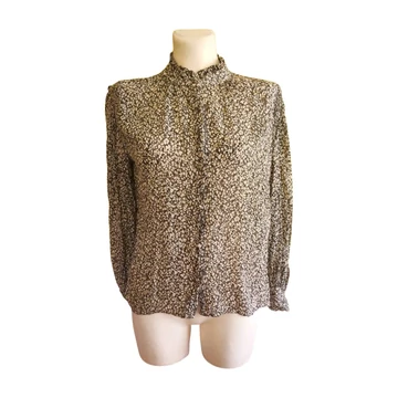 C&amp;amp;A szürke apró mintás női blúz