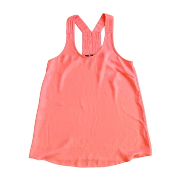 Mango rózsaszín ujjatlan női felső (méret: XS)