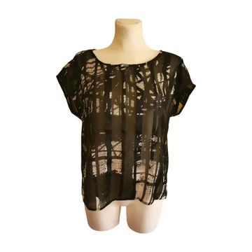 Garcia fekete és fehér mintás női felső