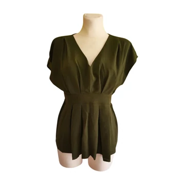 Shein sötétzöld női felső 