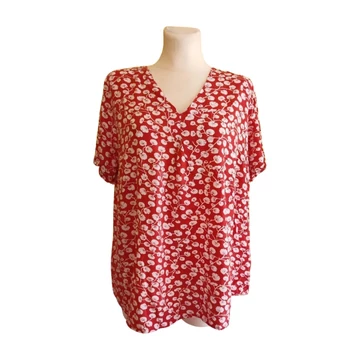 Aproductz piros mintás női felső