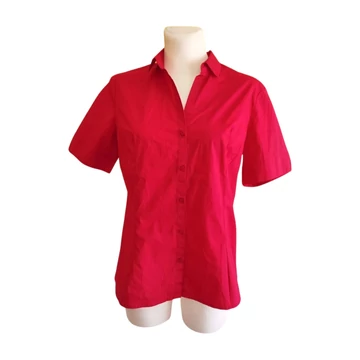 S.Oliver piros rövid ujjú női blúz