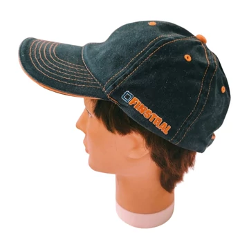 Sötétkék férfi farmer baseball sapka (méret: XL)