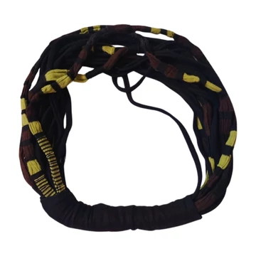 Fekete és zöld női fejpánt