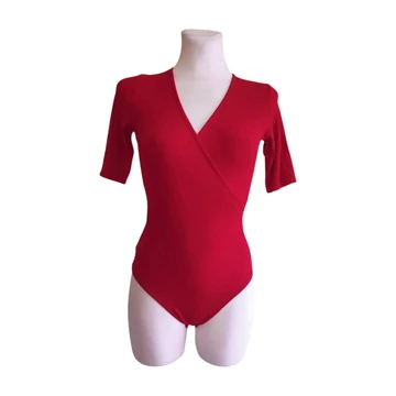 Tally Weijl piros női rövid ujjú body (méret: XS)