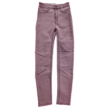 Pull & Bear szürke magas derekú skinny farmer (méret: 36)