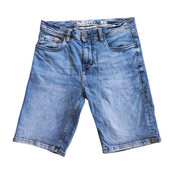 Sublevel kék férfi farmer rövidnadrág (méret: S)