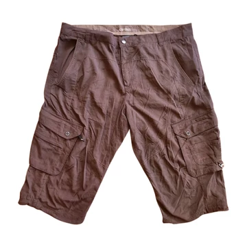 Icepeak barna kockás férfi cargo rövidnadrág