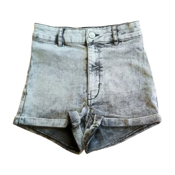 H&M szürke koptatott női rövidnadrág (méret: 34)