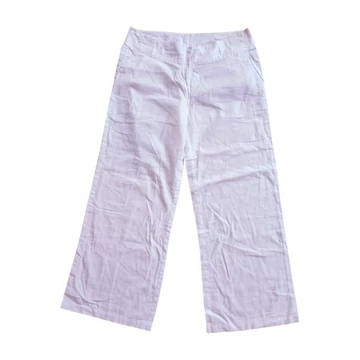 Flame fehér női vászon nadrág