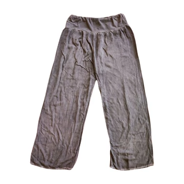 Pronto Moda szürke koptatott vékony nyári nadrág (méret: M/L)