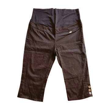 C&amp;amp;A fekete női kismama 3/4-es nadrág 