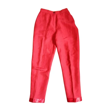 United Colors of Benetton tégla bordó női vékony nadrág (méret: 40/M)
