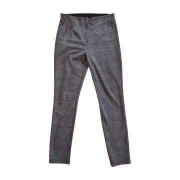 C&amp;amp;A szürke kockás női szövetnadrág