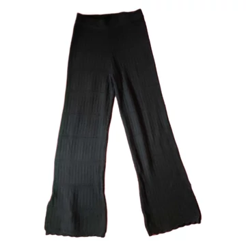 Asos Design fekete horgolt női nadrág (méret: XL)