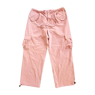 Dazy rózsaszín női oldalzsebes sport nadrág (méret: L)