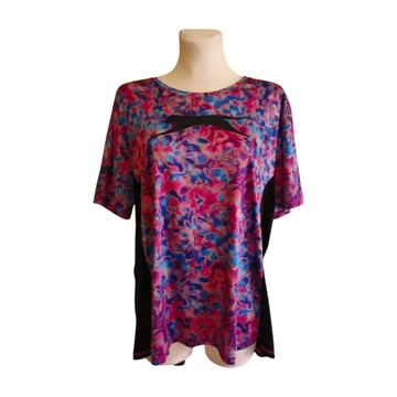 Slazenger lila mintás női sport póló