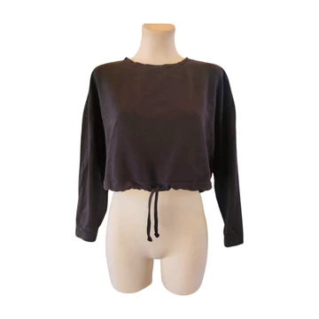 Only fekete női rövid pulóver (méret: M)