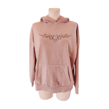 Fishbone világosbarna női sport pulóver (méret: XS)