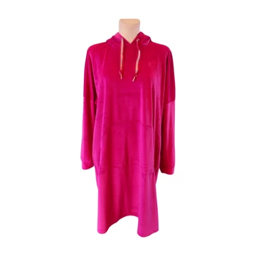 Esmara rózsaszín hosszú plüss pulóver (ÚJ) (méret: M)