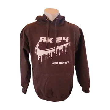 Just Hoods fekete férfi sport pulóver