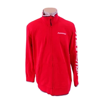 Adidas piros férfi pulóver