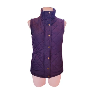 Denim Co. sötétkék steppelt női mellény