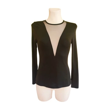 Shein fekete elegáns női felső