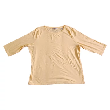 Tchibo sárga női basic felső (méret: 44/46)