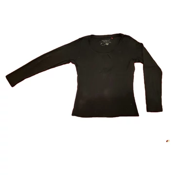 S'Oliver fekete basic női felső (méret: XL)