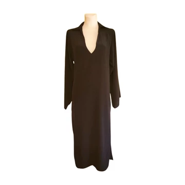 Nasty Gal fekete maxi ruha (méret: 34)
