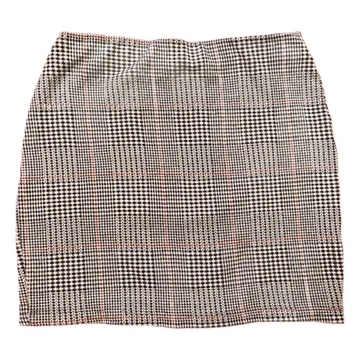 Pull & Bear szürke kockás miniszoknya (méret: M)