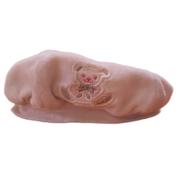 Gyps törtfehér plüss baba sapka (méret: 56)