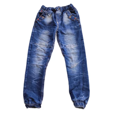 Y. F. K. kék fiú jogger farmernadrág