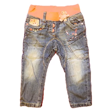 Dopodopo kék gumis derekú farmernadrág