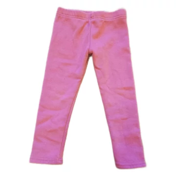Rózsaszín bélelt leggings (méret: 86/92)
