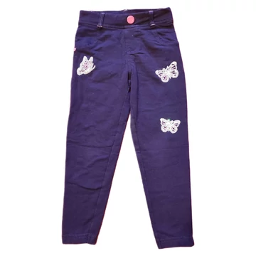 NKD sötétkék lepkés kislány nadrág