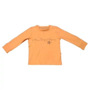 Biorganic rózsaszín kislány pulóver (méret: 98)